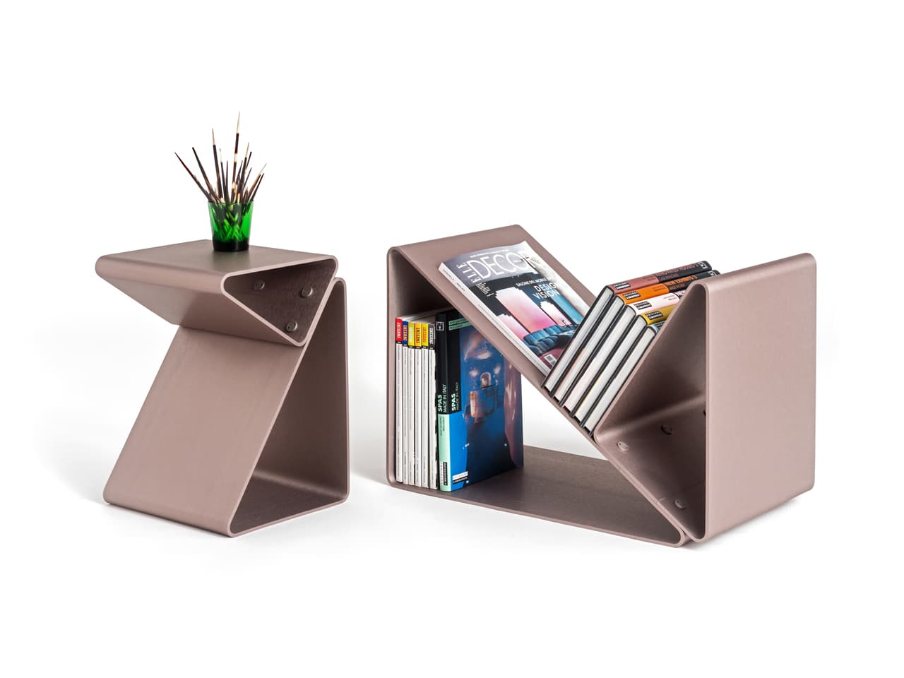frattinifrilli TRIDO stool/side table/magazine rack