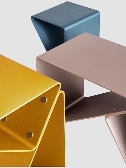 frattinifrilli TRIDO stool/side table/magazine rack
