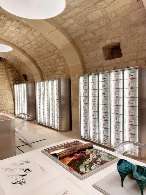 frattinifrilli ROGER VIVIER archive room